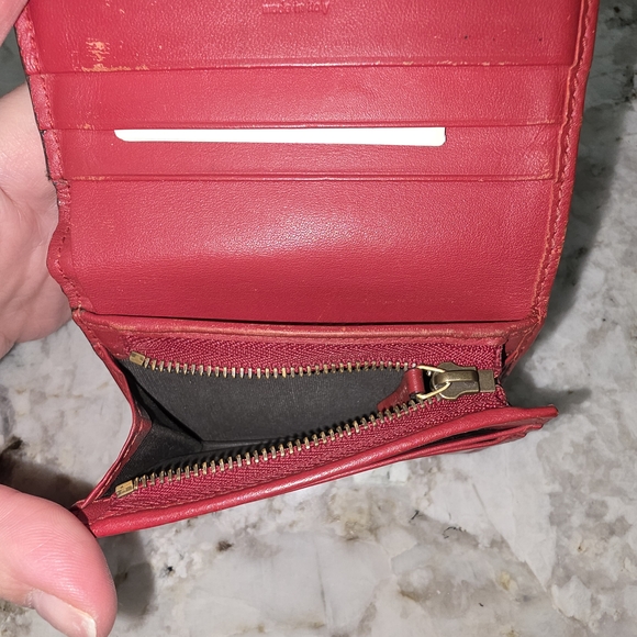Gucci Beige Cherry Print Women's Wallet - Picture 6 of 12